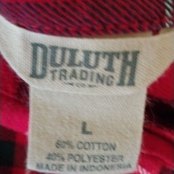 Duluth Trading Flannel Shirt Size L - Picture 2 of 5